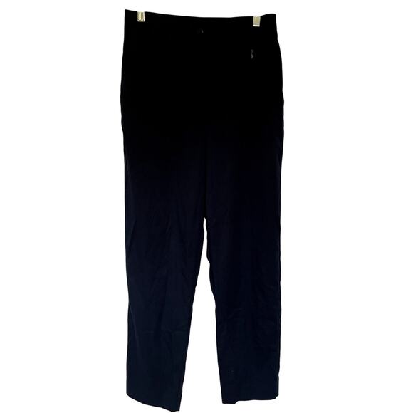 Tail white label navy straight leg pants high waist women's 8 comfort stretch - Picture 1 of 6